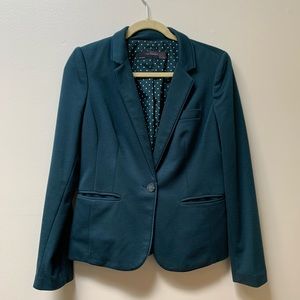 Limited dark teal blazer - small GUC